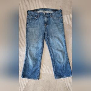 Citizens of Humanity Low Waist Cropped Kelly Stretch size 29